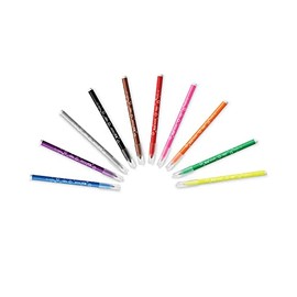 BIC BICBKCM10AST Medium Point Coloring Markers Assorted Color Pack of 10