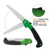FLORA GUARD 7.7-Inch Folding Hand Saw, Pruning Saw with Trible-Cut