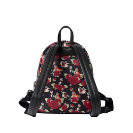 Loungefly Nightmare Before Christmas Mini Backpack Handbag Jack Sally Print Double Strap Shoulder Bag