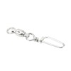 50Pcs High Strength Fishing Snap Swivels Stainless Steel B Type
