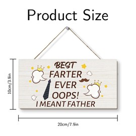 RRIGETEN Gifts for Father's Day Gifts From Daughter Funny Fathers Day Gift Dad Birthday Presents Gift For Dad Who Wants Nothing Daddy Christmas Presents Thanks for Helping Me Grow Present