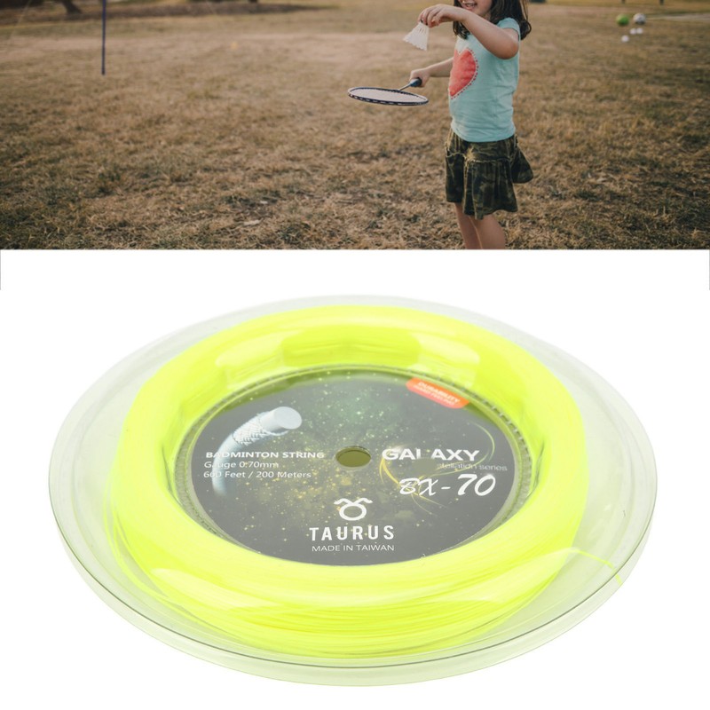 POWERTI BX70 Badminton Rackets String High Elastic Nylon Badminton Racquet