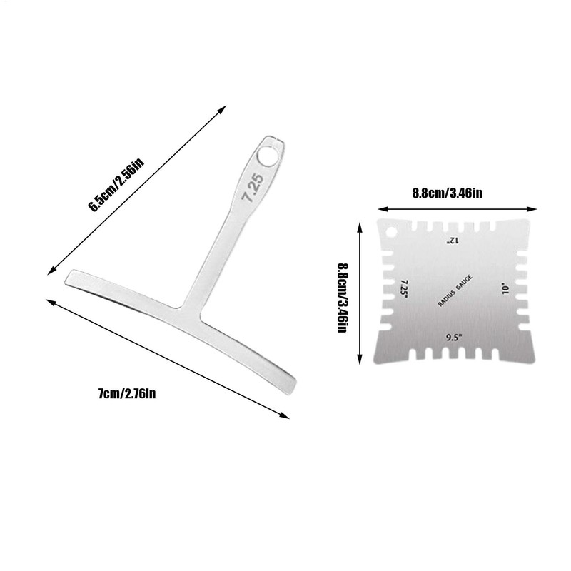 Guitar Action Gauge - Stainless Steel Guitar Setup Tools String