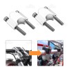 MOFUN 30mm Lift Height 7/8" Handlebar Bar Risers for Kawasaki