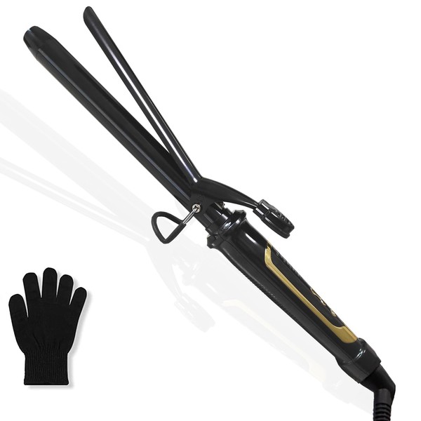 abp 1 Inch Curling Iron with Ceramic Barrel, Instant Heat