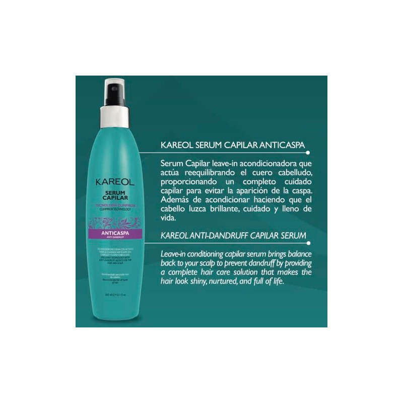 Anticaspa Serum · Protege Y Fortalece Cuero Cabelludo 300 ml