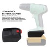 Lithium Battery Adapter Convert 20V DCB Series to for Bosch