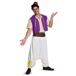 Aladdin Street Rat Adult Costume, Large, Multi-Colour
