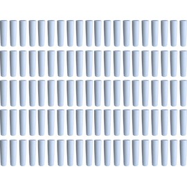 Early Researching 100 Lipstick Sleeves White Empty for Self-Filling Made in Germany