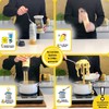 The Original Spätzle-Shaker for 4 Portions (875 ml Green) Homemade