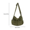 Tooling type shoulder messenger bag men and women ins canvas