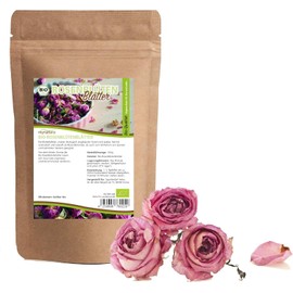 Mynatura Organic Rose Petals Dried 100 g I Tea I Wellness I Edible I Rose Petal Tea I Natural Product I Decoration I Natural Cosmetics I Vegan I DE-ÖKO-044 I 100 g (100 g)