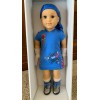 American Girl 18" Street Chic #90 Doll Lt-Medium Skin Blue