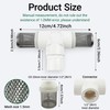 1/2" T Strainers Steel Filter Cover Connected 1/2 in PVC