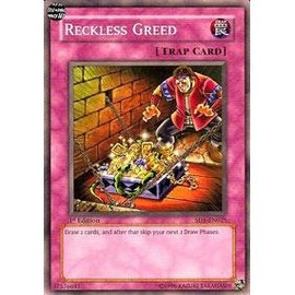 Yu-Gi-Oh! - Reckless Greed (SD2-EN027) - Structure Deck 2: Zombie Madness - 1st Edition - Common