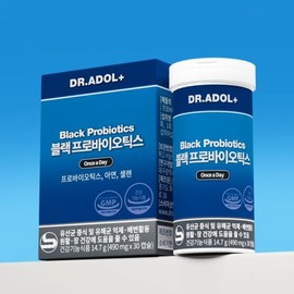 Doctor Adol Dr. Adol Black Probiotics iff Zinc Lactobacillus / 닥터아돌 블랙 프로바이오틱스 iff 징크 유산균