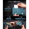 Kawaoto Men's Bi-fold Wallet, Pueblo Leather, Genuine Leather, Compact, Made