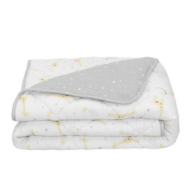 Living Textiles 100% Cotton Baby Blanket - Noah Giraffe | Ultra Soft, Lightweight, and Versatile | Baby Essentials | Baby Gift Ideas | Oeko-Standard 100