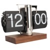 VBESTLIFE Retro Digital Flip Down Clock, Battery Powered Internal Gear
