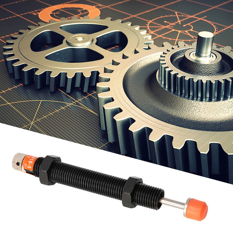 10mm Stroke Adjustable Oil Pressure Shock Absorber for Pneumatic Air
