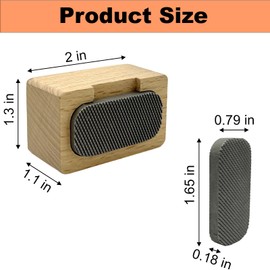 MAYJOY Denibbing File, Double-Sided Mini Tool for Repairing Paint Residue, Deburring, and Quick Removal of Paint Imperfections on Drawing Boards and Cars (2)