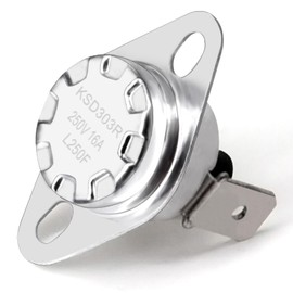 Criditpid SRV230-1290 Snap Disc switch for Quadra-Fire Santa Fe, MT Vernon, Classic Bay 1200 Pellet Stove, High Limit Heat Sensor for Heatilator CAB50, PS35, PS50 Pellet Stove.