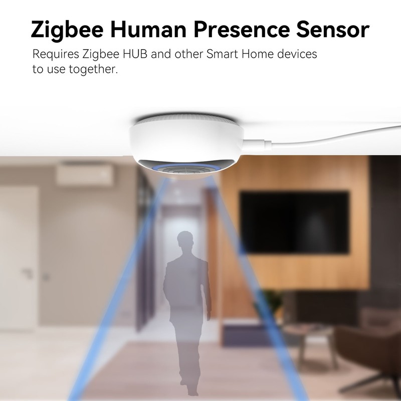 Intelligent radar human presence sensor graffiti zigbee high-precision millimeter induction