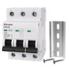 KERWINN 3 Pole Miniature Circuit Breaker,240V/480V AC Circuit Breaker, 32Amp
