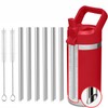 6-Pack Stainless Steel Straws for YETI Rambler Jr. 12oz Kids