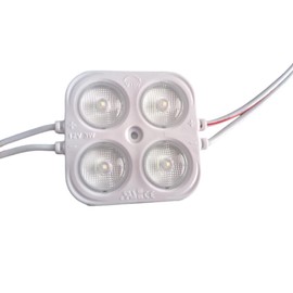 3.0W LED Module 12V DC 5700K White Waterproof Decorative Light for Lightbox Letter Advertising Signs with Tape Adhesive Backside (20pcs Pack) (White)