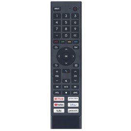 ERF3J80H Voice Smart Replacement Remote Fit for Hisense 4K UHD Android Smart TV 75A6G 70A6G 65A6G 60A6G 55A6G 50A6G 43A6G 55U68G 65U68G 55U6G 50U6G 65U6G 75U6G 50U68G 75U68G
