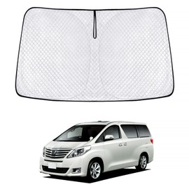 Custom Car Windshield Sunshade, Updated Model, UV Protection, Light Blocking, Thermal Insulated, Multi Sunshade, UV Protection, High Density, Foldable, Privacy Protection Accessory, Custom Parts