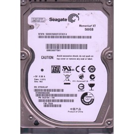 Seagate Momentus XT ST95005620AS Internal Hard Drive 500 GB (6.3 cm (2.5 Inches) 7200 RPM 32 MB Cache SATA