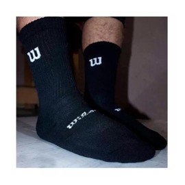 Wilson B7623, Calcetines Para Hombre, Negro (Black), 25-29
