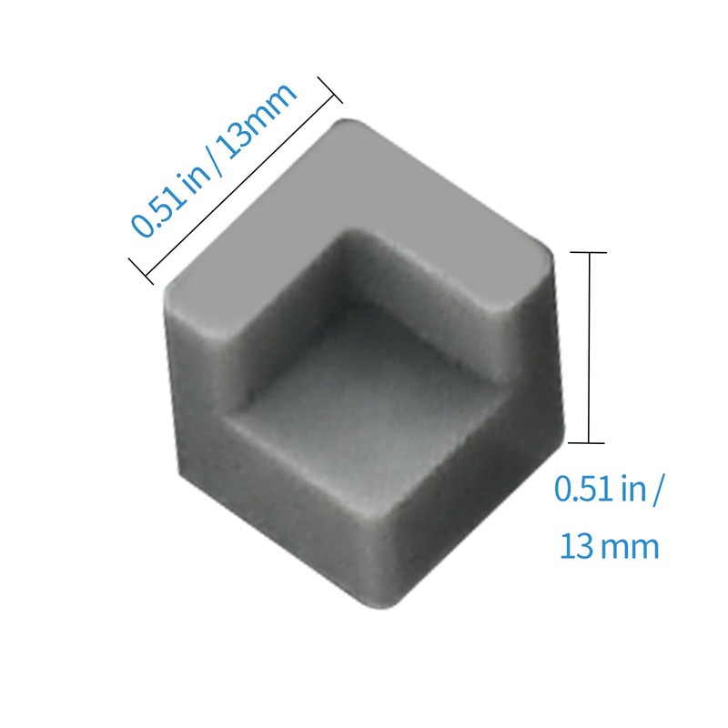 Linear Drain Installation Fittings (Grey)
