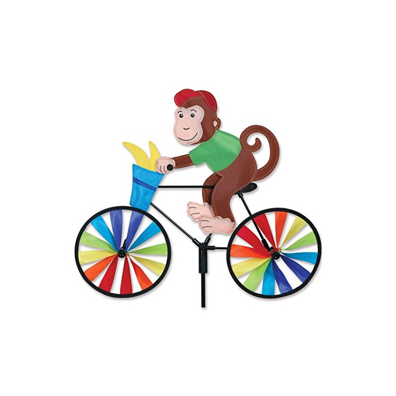 Premier Kites 20 in. Bike Spinner - Monkey