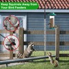 60 Pack Stainless Steel Squirrel Spikes for Bird Feeder, 60