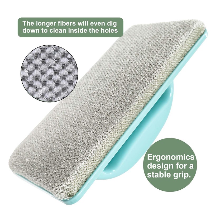 Tiruiya Window Grille Cleaning Brush, Brush for Fly Screens, Windows,