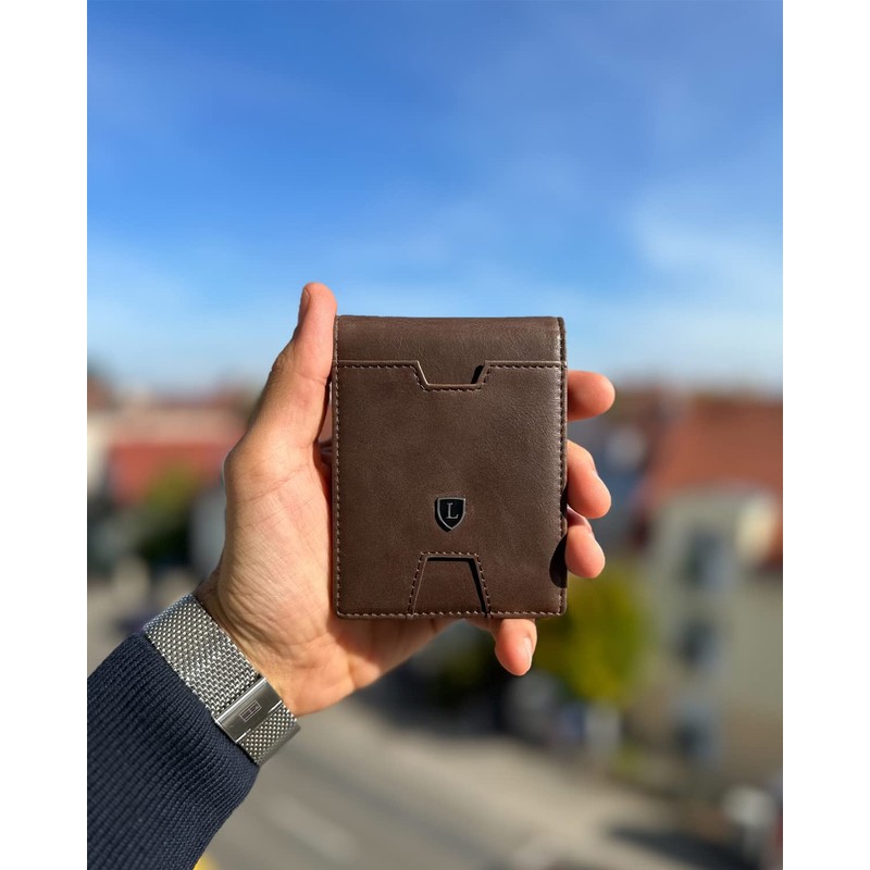 Lederhand iSlim XL, dark brown, Modern