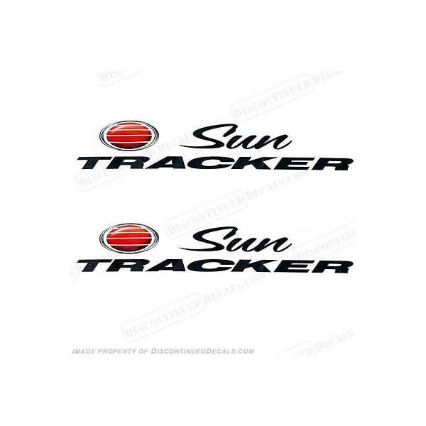 Discontinued Decals Fits Sun Tracker Boat Decals (Set of 2)