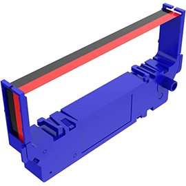 Bigger Compatible Ribbon Replacement for SP700 Printer Ribbon B/R Replacement for Star SP-700BR, RC-700BR, SP-712, SP-742 Ink Ribbon (Black and Red, 2