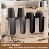 Sawysine Stainless Steel Coffee Cup and Lid Organizer Holder 4