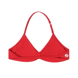 AUROLA Influence Adjustable Strappy Sports Bras for Women,Low Support Seamless Backless Padded Straps Impact Yoga Gym Workout Bra,Chili Red,M