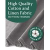 APRONNER Big Plus Size Aprons for Women with Pockets Cotton