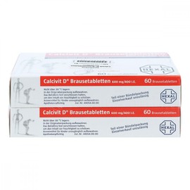 CALCIVIT D effervescent tablets, pack of 120