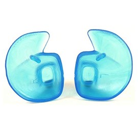 Medical Grade Doc's Pro Ear Plugs - Blue - Non Vented - Size Tiny