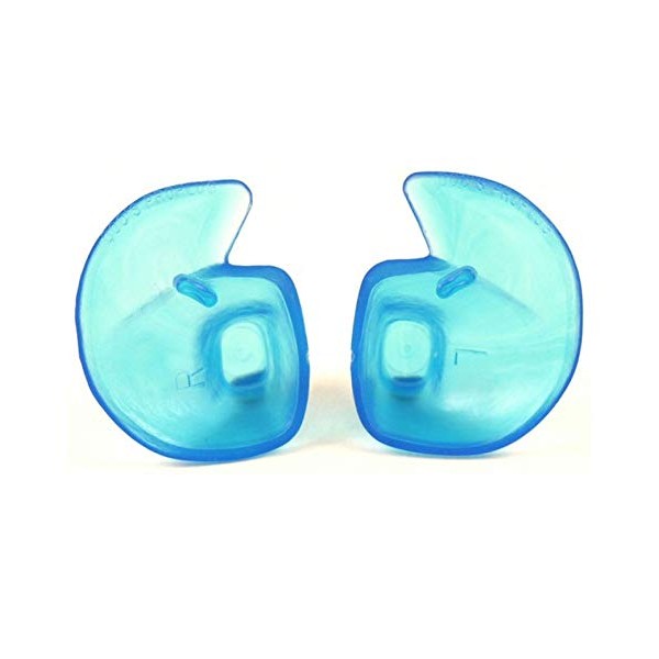 Medical Grade Doc's Pro Ear Plugs - Blue - Non Vented - Size Tiny