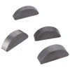 80 Pcs Wood Rough Key Assortment Set, 8 Size Steel