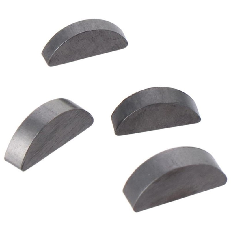80 Pcs Wood Rough Key Assortment Set, 8 Size Steel