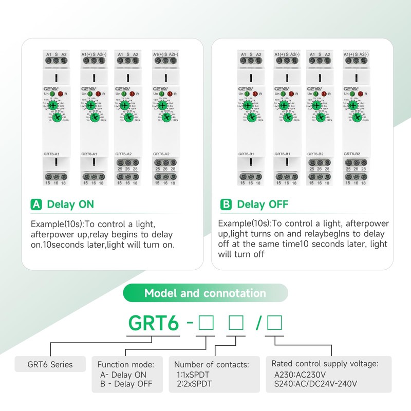 Time Relay Delay Turn Off 10A Adjustable Smart Relay Electronic